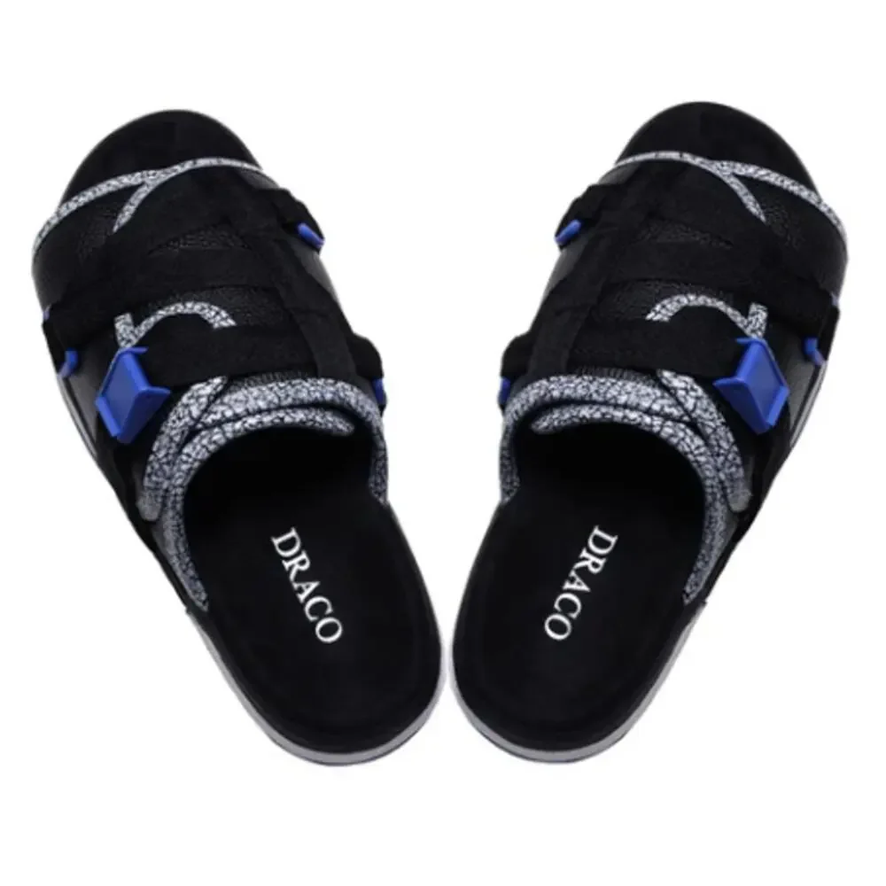 Draco Blue Cement Slide Sandals Size 11-12